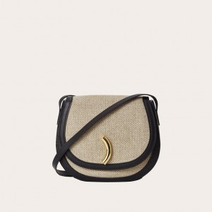 Little Liffner Maccheroni Saddle Bags Dam Beige | PQHRTL-760