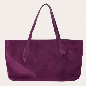 Little Liffner Mega Sprout Suede Tote Dam Rosa | XQPKOD-384