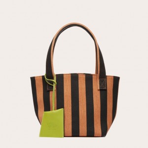 Little Liffner Mini Tote Dam Stripes | LEJOHV-560