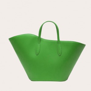 Little Liffner Open Tulip Medium Tote Dam Gröna | UQOVZJ-256