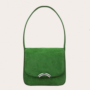 Little Liffner Rainbow Suede Tote Dam Gröna | YWRIUF-038