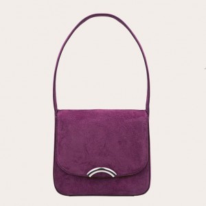 Little Liffner Rainbow Suede Tote Dam Rosa | YFWHLK-169