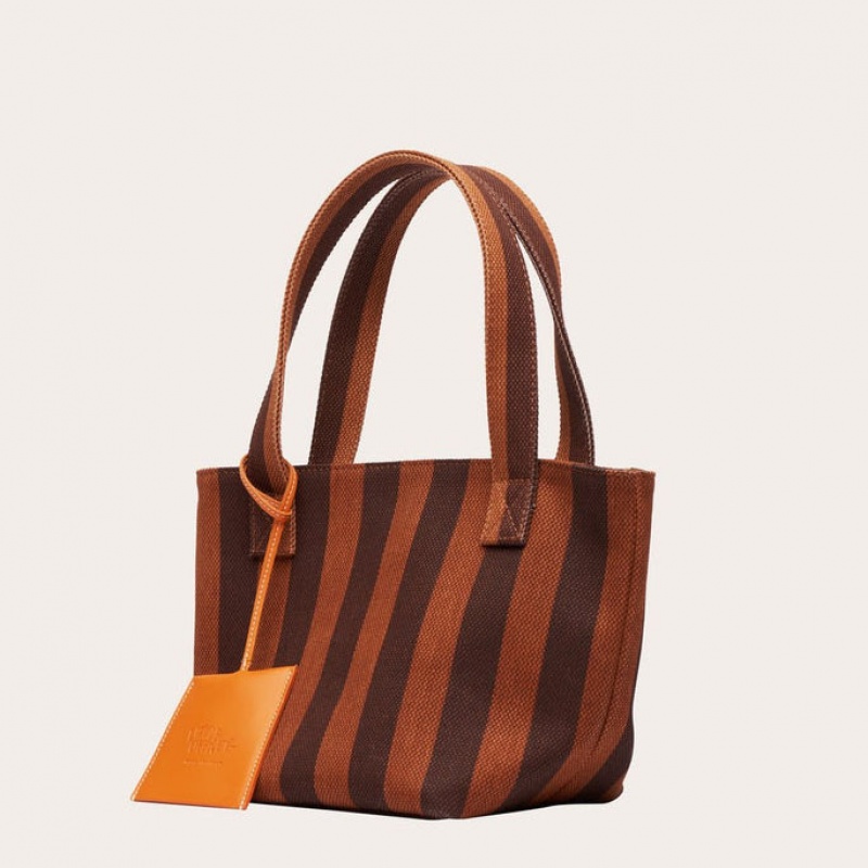 Little Liffner Mini Tote Dam Stripes | FRIBZC-760