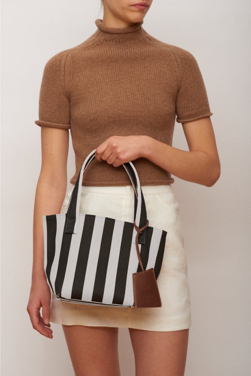 Little Liffner Mini Tote Dam Stripes | YSENZJ-326