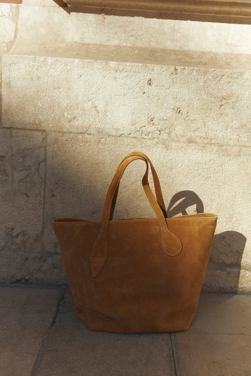 Little Liffner Sprout Suede Tote Dam Bruna | WYALQI-314